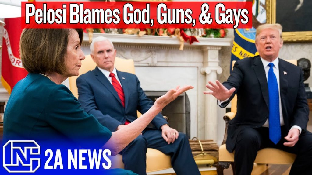 Nanci Pelosi Blames God, Guns, & Gays On Trump Victory