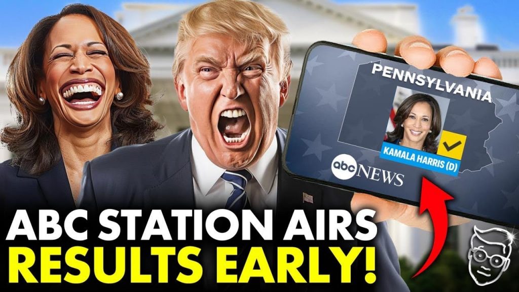 ABC News ‘Accidentally’ Airs 2024 Election Results Early Showing Kamala Beating Trump | RIGGED?!