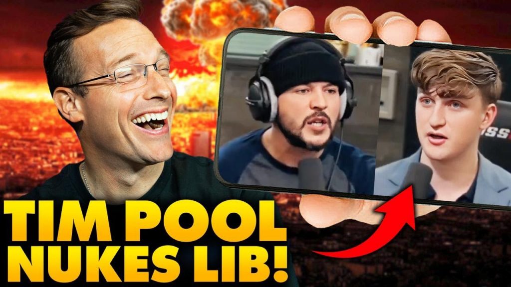 Tim Pool ENDS Career Of Sniveling Lib LIVE | GUTS Him Like A FISH, Left SHAKING In STUNNED Silence