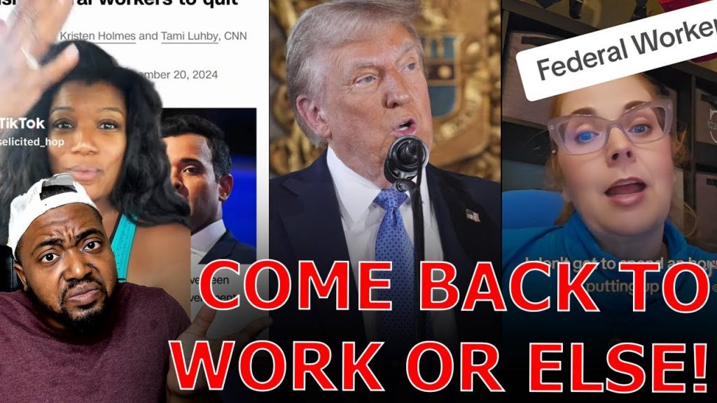 Biden And Democrats PANIC Over Trump FORCING Federal Employees TO COME BACK TO WORK OR BE FIRED!