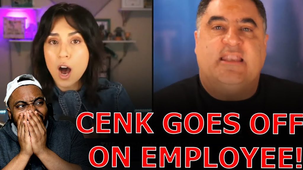 Cenk Uygur GOES OFF ON HIS TYT Employee As She Loses Her Mind Over Him Talking To Charlie Kirk!