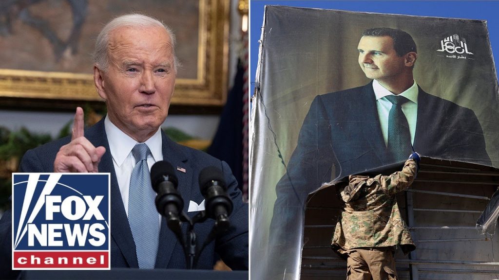 FUNDAMENTAL ACT OF JUSTICE’: Biden addresses situation in Syria following fall of Assad regime