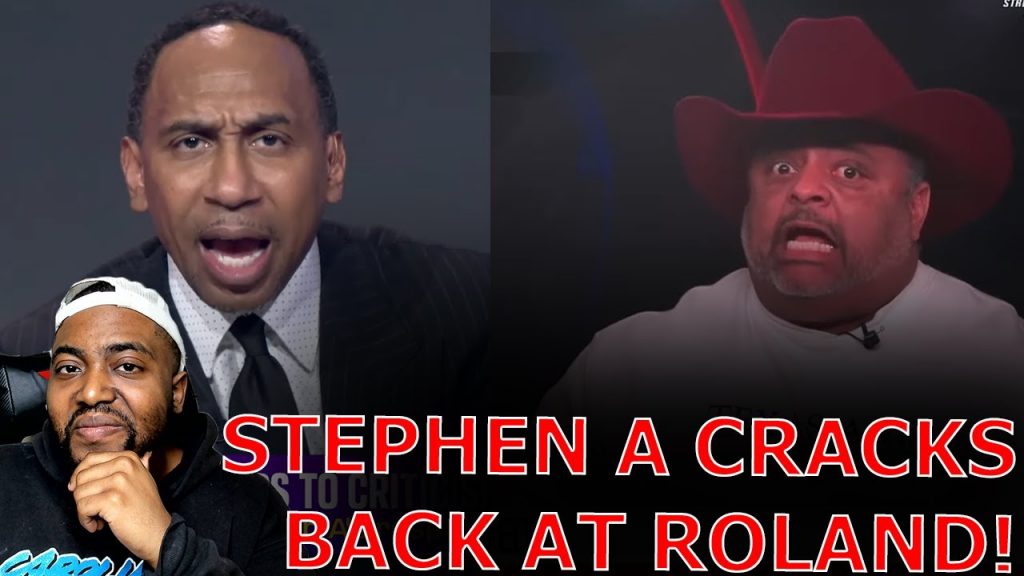 Stephen A Smith GOES OFF On Roland Martin And His WOKE PANEL Crying Over Him Criticizing Democrats!