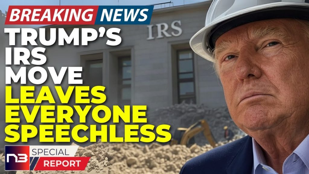 BREAKING: OMG You Won’t Believe What Trump Just Did To The IRS On His First Day Back As President