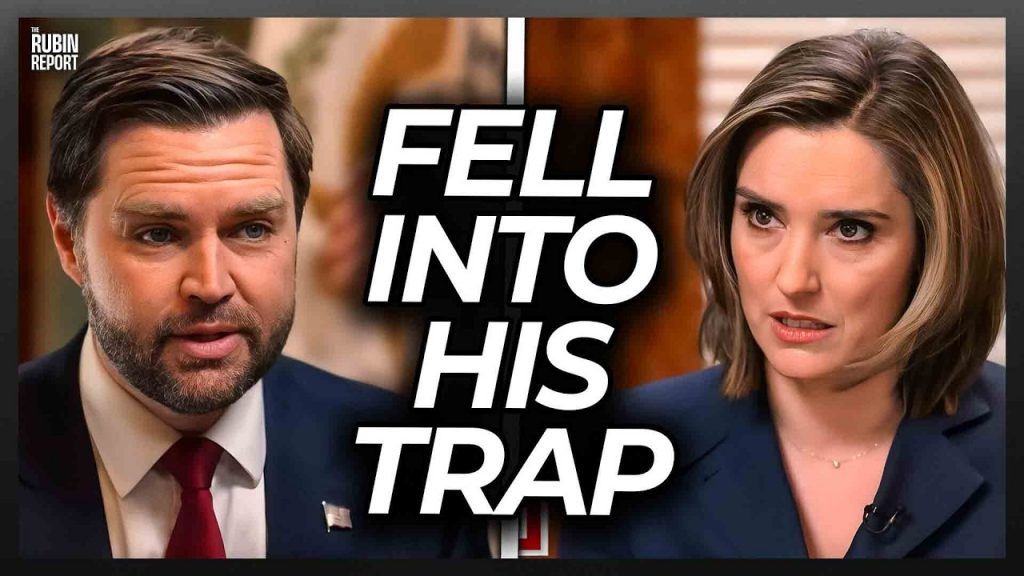 Host Gets Visibly Angry as Her Trap for JD Vance Backfires