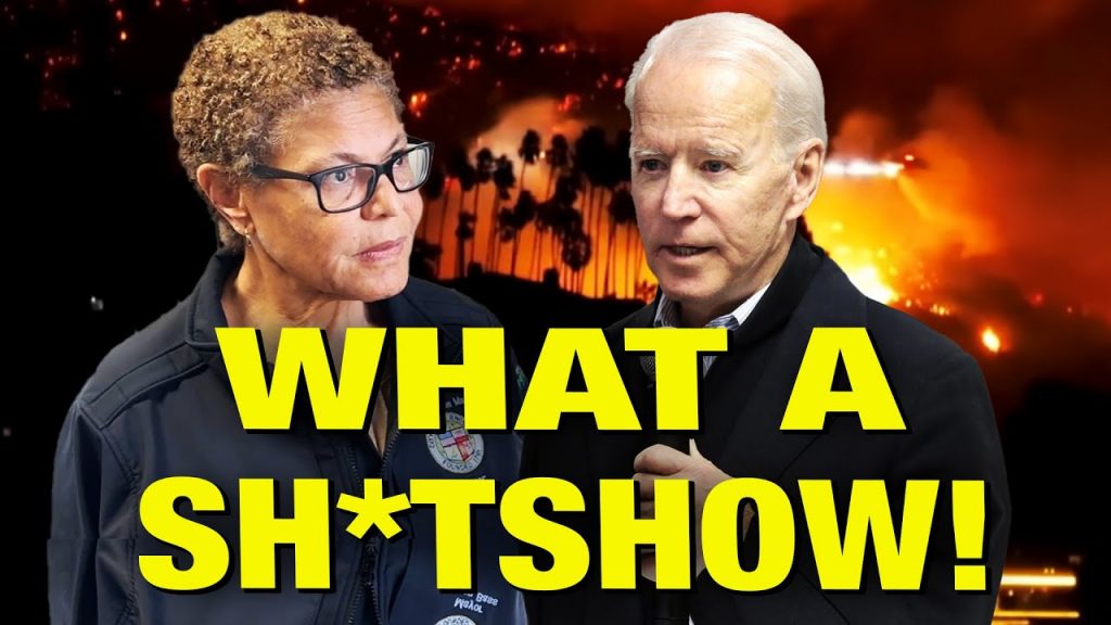 Biden & LA Mayor React Like Complete Morons To Fires