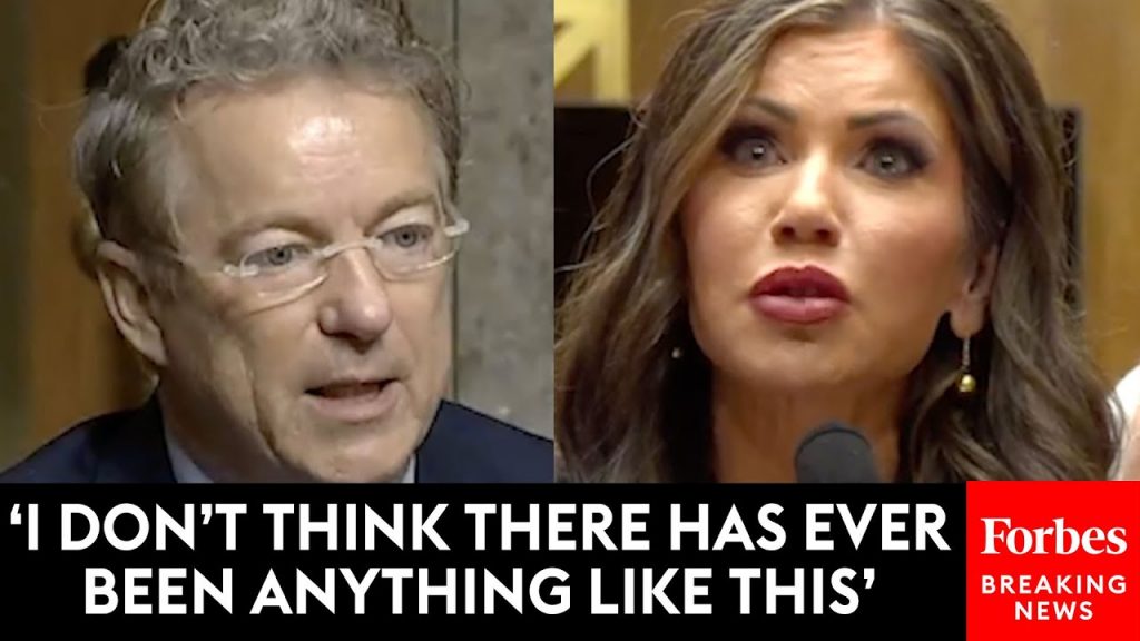 Rand Paul Directly Asks Kristi Noem To Probe DHS For Government Employees Who Engaged In Censorship