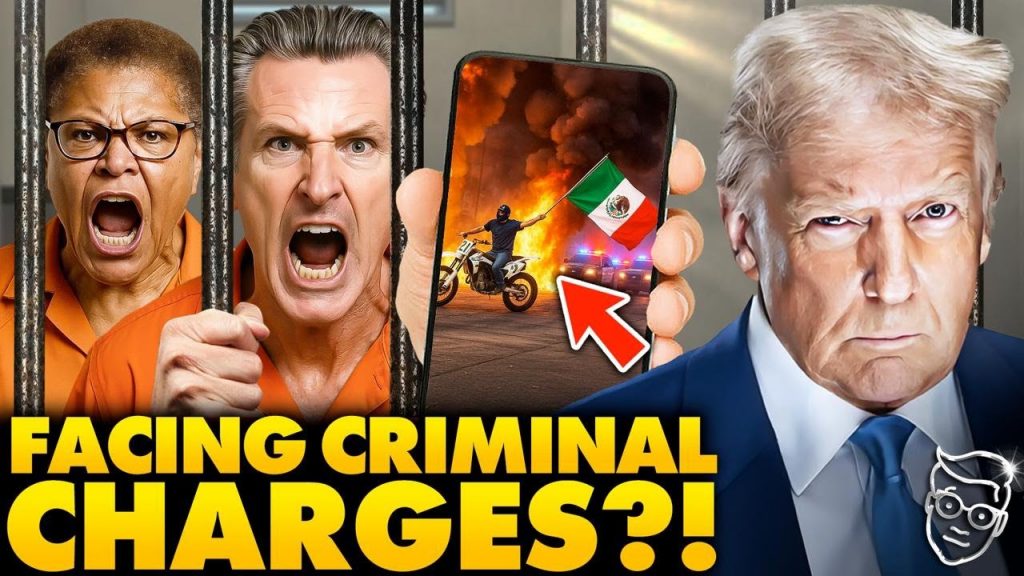 Trump Goes Thermonuclear on Los Angeles Riots on LIVE-TV, Threatens To JAIL California Democrats NOW