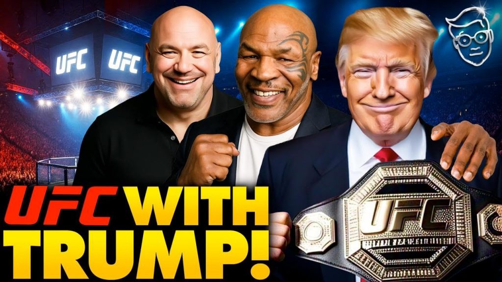 Stadium ROARS for Trump at UFC, Welcomed Like Conquering HERO | UFC Champ Gives Trump The BELT