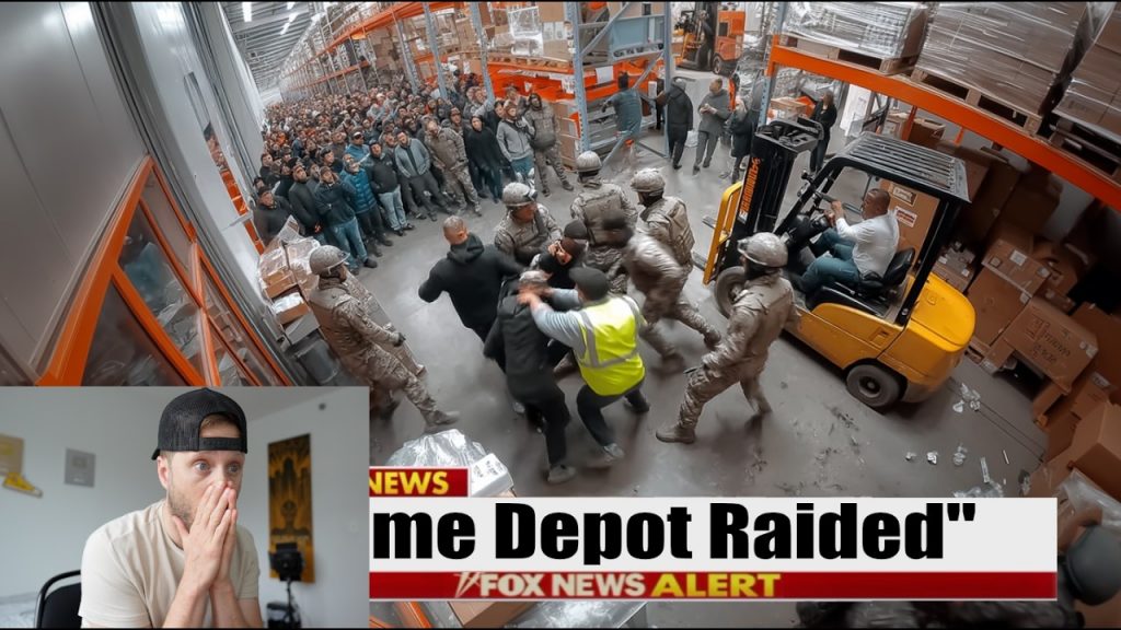 ICE Raids Home Depot… as California Collapses