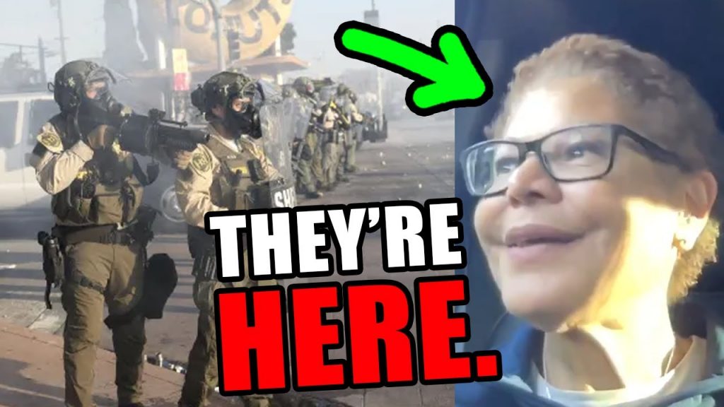 Karen Bass is PARALYZED as Trump takes control.