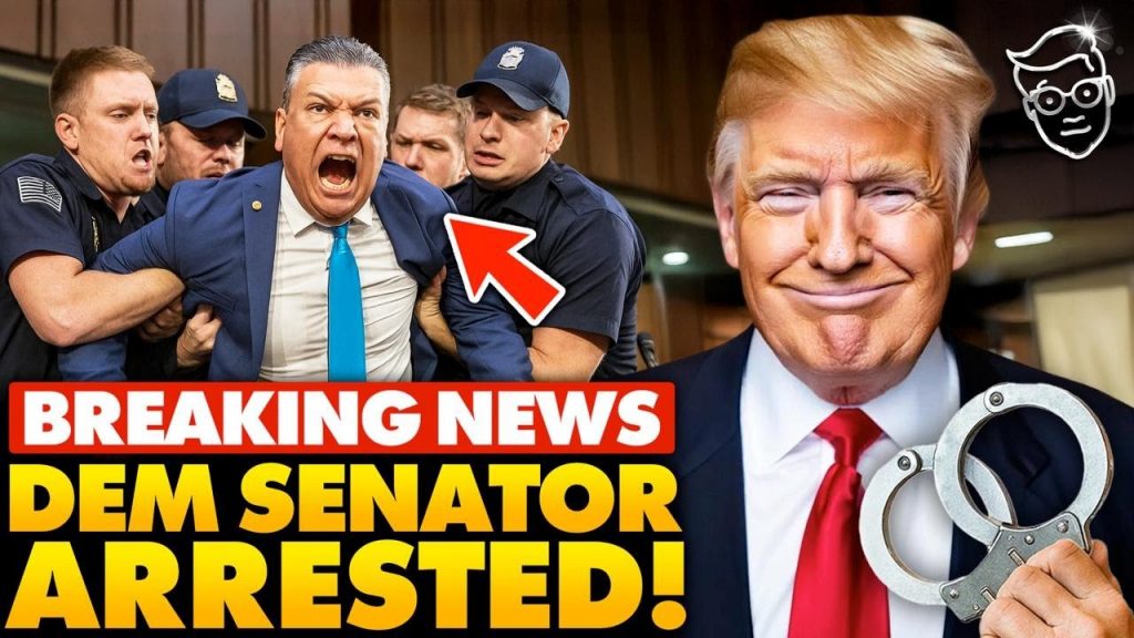 YIKES: Democrat Senator Handcuffed, Arrested By FBI LIVE on Fox News After CHARGING At Kristi Noem