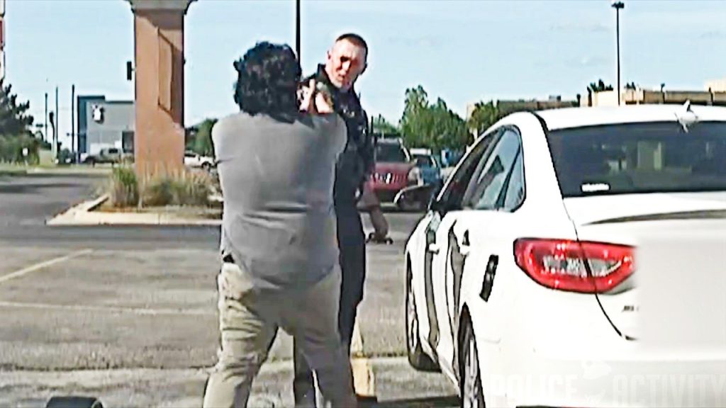 Man Pepper Sprays Then Stabs Edmond Officer During a Traffic Stop