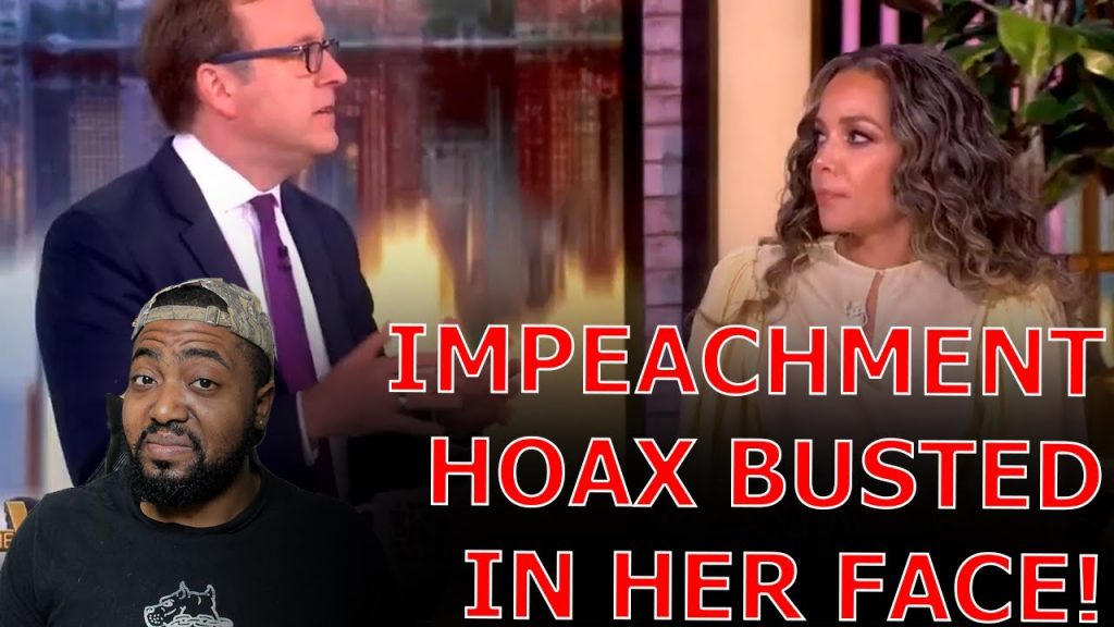 Liberal Media Anchor SILENCES Sunny Hostin Live On The View After She DEMANDS Congress PUNISH Trump!