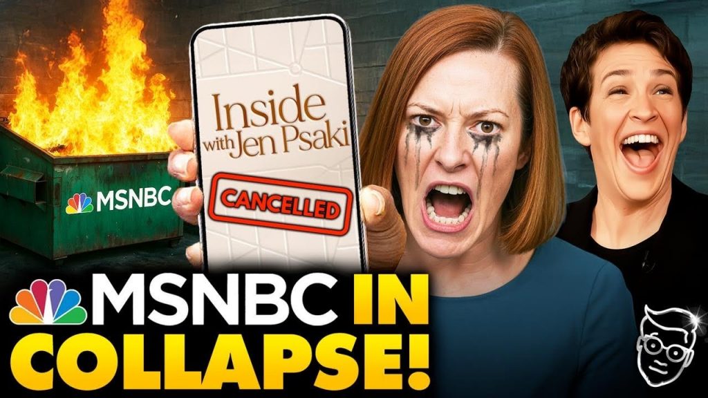 PANIC at MSNBC: Jen Psaki Getting CANCELED?! Ratings in Total COLLAPSE as Fox News Dominates…