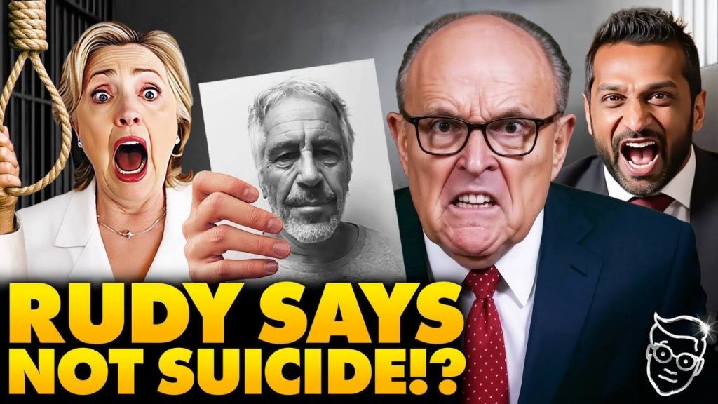 Rudy Giuliani Drops BOMBSHELL After Kash & Bongino Declare Epstein Suicide |  ‘Did NOT Kill Himself’