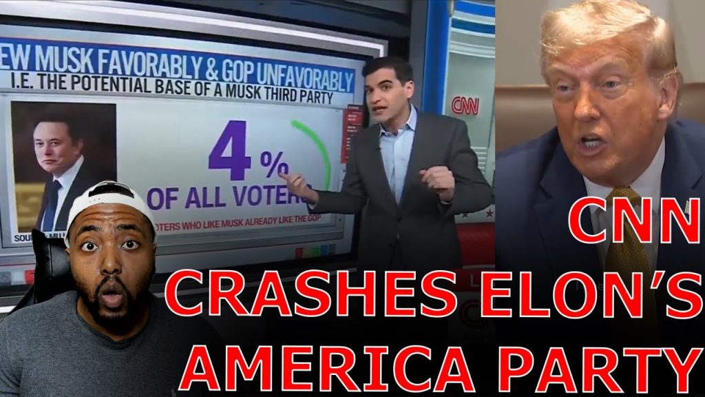 Trump & CNN Deliver BAD NEWS For Elon Musk’s Anti-Trump America Party As His CEO Abruptly QUITS On X