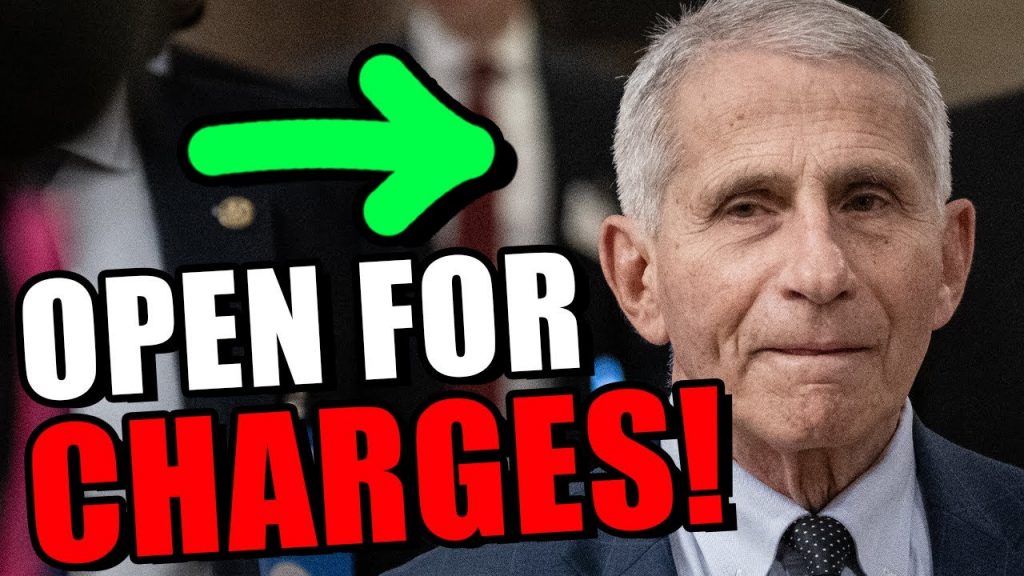 Dr. Fauci is about to LOSE HIS PARDON.