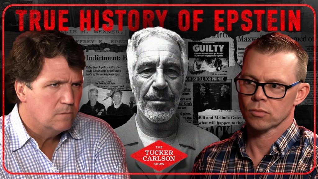 Tucker Carlson and Darryl Cooper LIVE on the Epstein Cover-Up