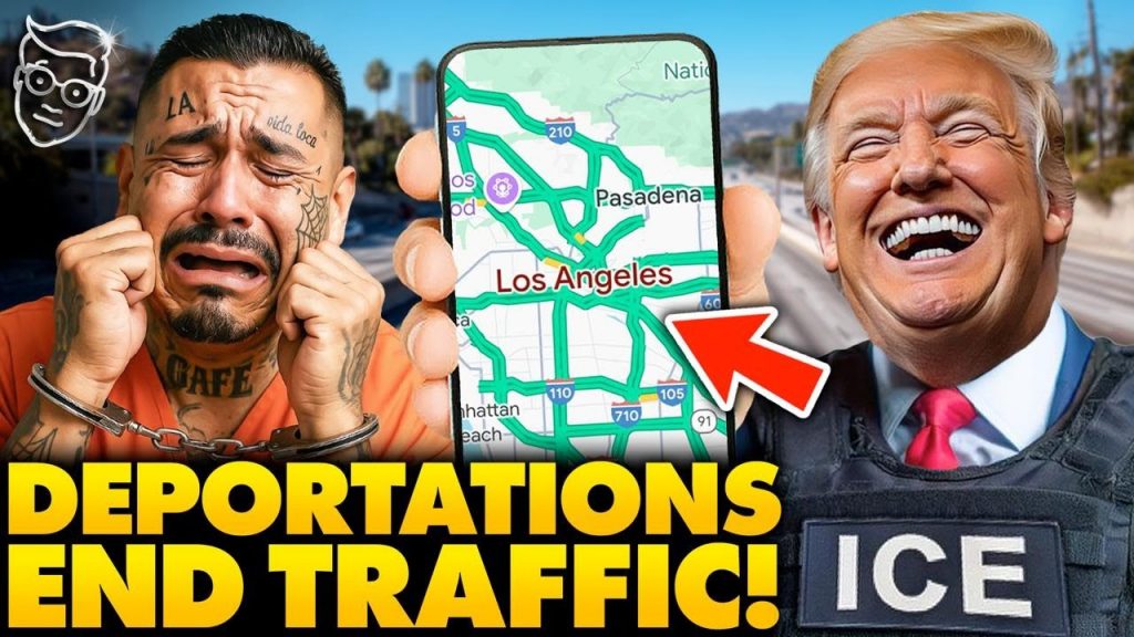 MIRACLE: Trump’s Mass Deportations Are Solving Los Angeles’ Traffic | Illegal Aliens Gone…