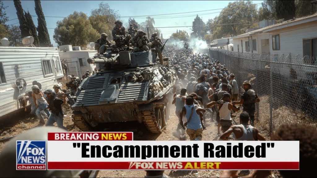 ICE Raid FLATTENS ‘Migrant Compound’… as Illegals Abandon California