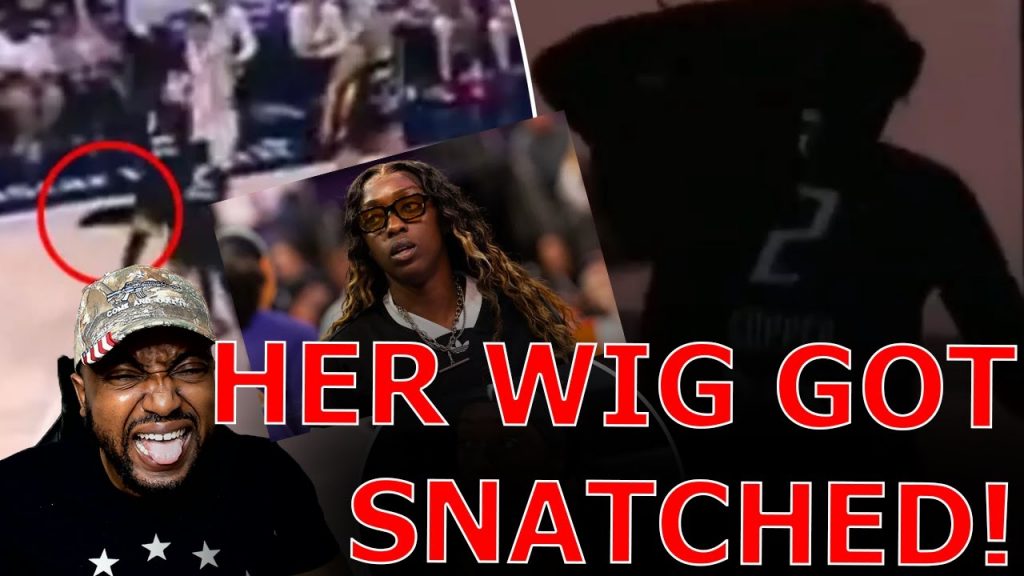 WOKE WNBA EJECTS Fan For MAKING FUN OF Black Player Getting Her WIG SNATCHED OFF During Game!