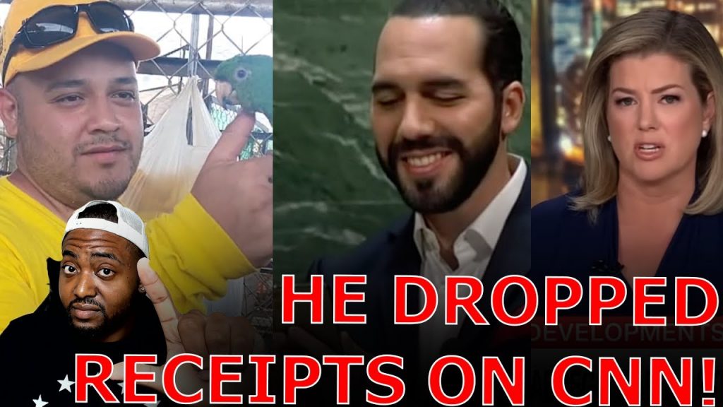 Nayib Bukele USES DEMOCRAT OWN WORDS Against CNN Claiming HE TORTURED Illegal Immigrant Gang Member