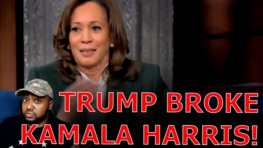 CLUELESS Kamala Harris ROASTED As SHE ADMITS DEFEAT TO TRUMP BROKE HER To Stephen Colbert!
