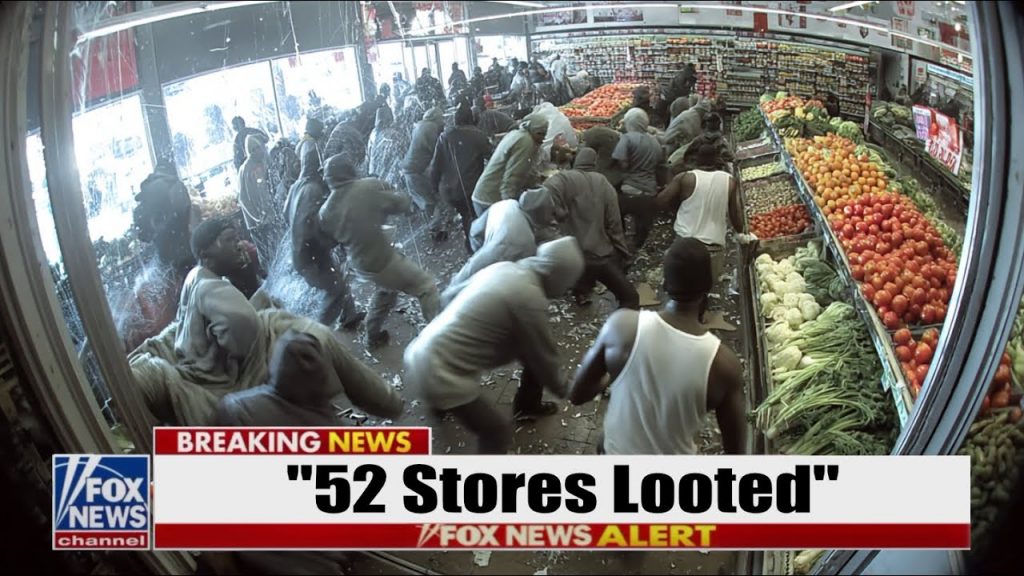 Looters EMPTY 52 Stores… as Washington DC Collapses