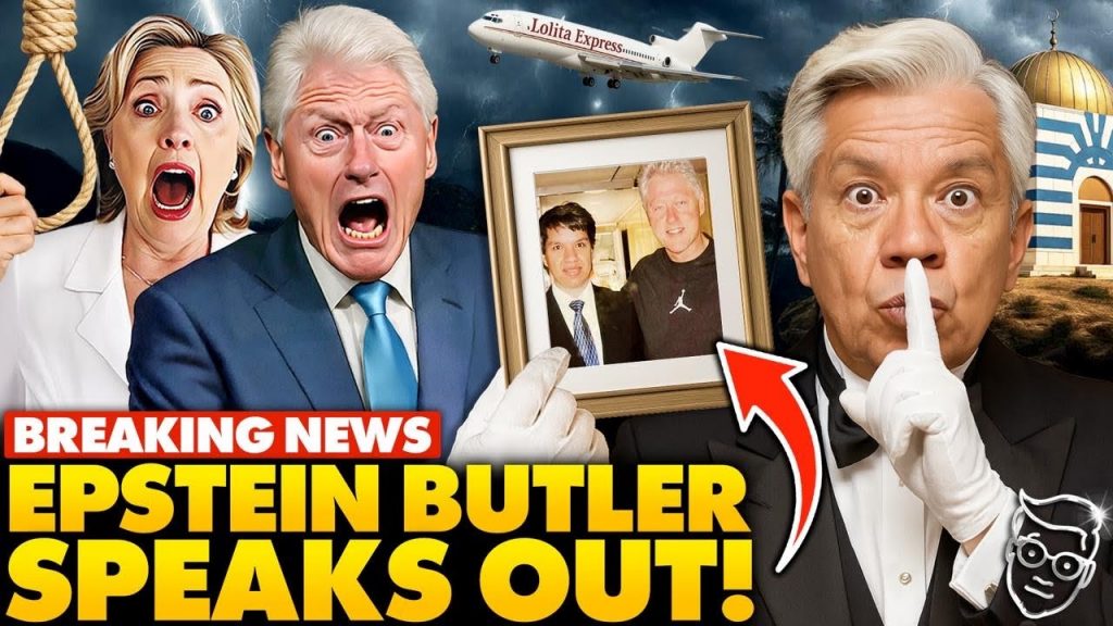 Epstein’s Private Butler BREAKS SILENCE: Releases New Shock Clinton PICTURES from INSIDE Epstein Jet