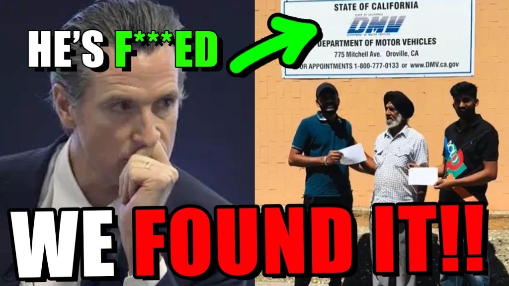 Gavin Newsom just got CAUGHT RED HANDED!!!!!!!!!!!!!!