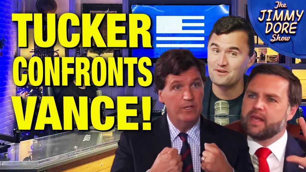 Tucker Confronts JD Vance TO HIS FACE Over Charlie Kirk’s Death!