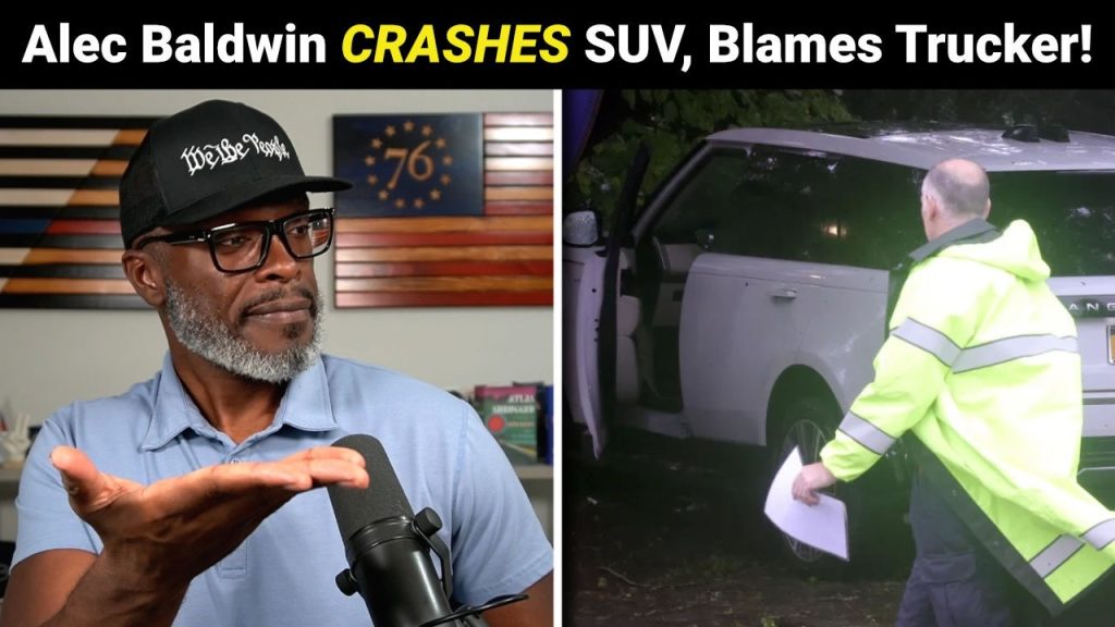 Alec Baldwin CRASHES Wife’s Car Into Tree, Who’s To BLAME?