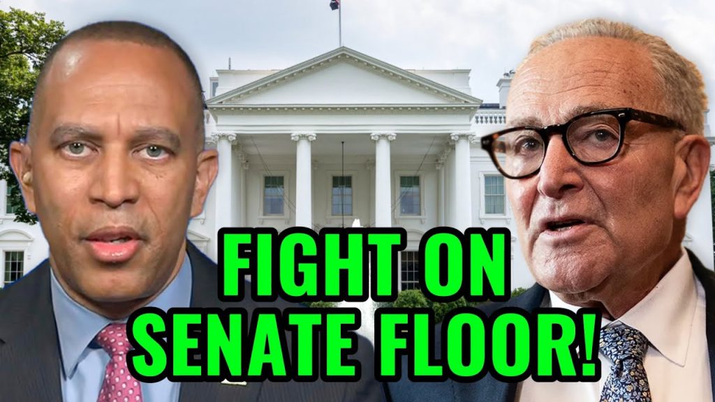 Schumer SCREAMING MATCH Explodes on Senate Floor – Shutdown CRISIS Worsens!