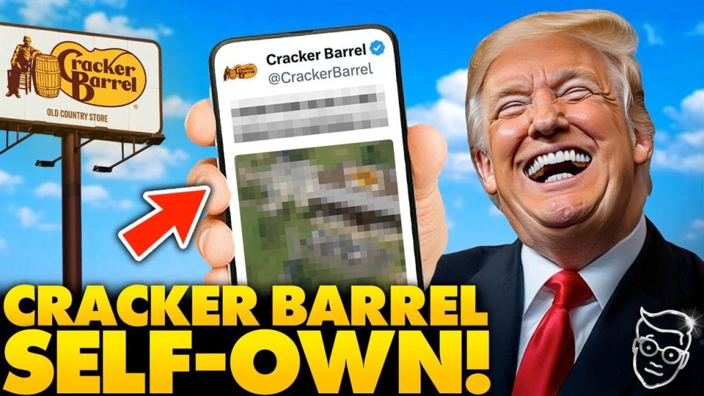 Cracker Barrel Breaks Internet With Hysterical Donald Trump MEME | Woke Re-Brand Backlash OVER?!