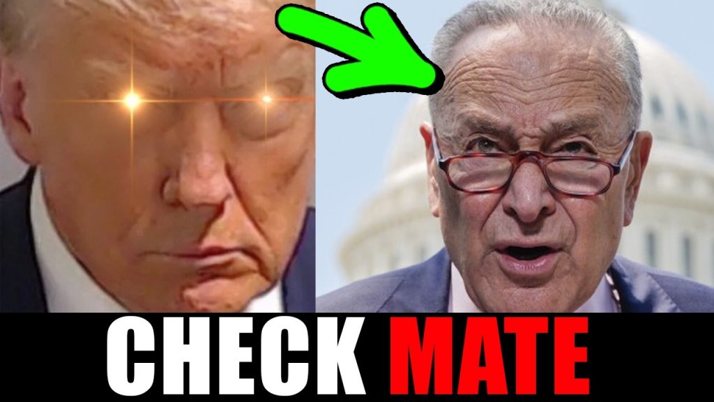 Chuck Schumer walks right into TRUMP’S TRAP.