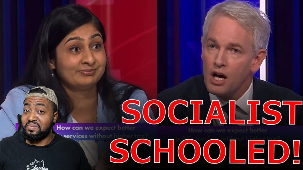 Radical Socialist STUNNED After SCHOOLED On Residents FLEEING Country Over ‘Tax The Rich’ Agenda!