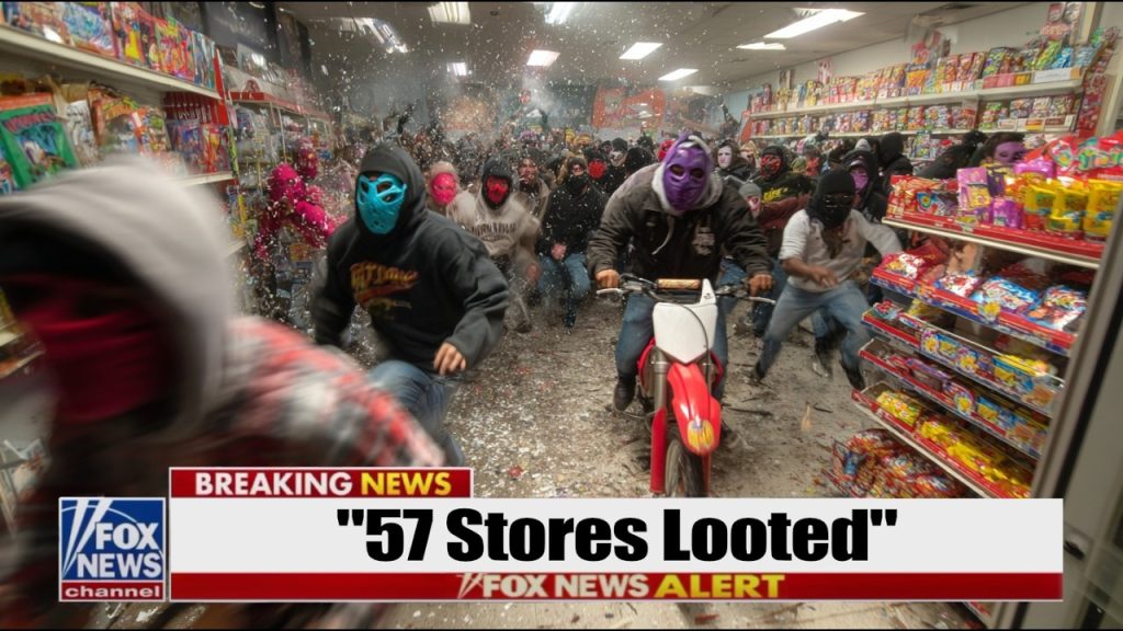 Looters ‘WIPE OUT’ Chicago Plaza… Mayor DEFIES Trump, EMPTIES THE JAILS