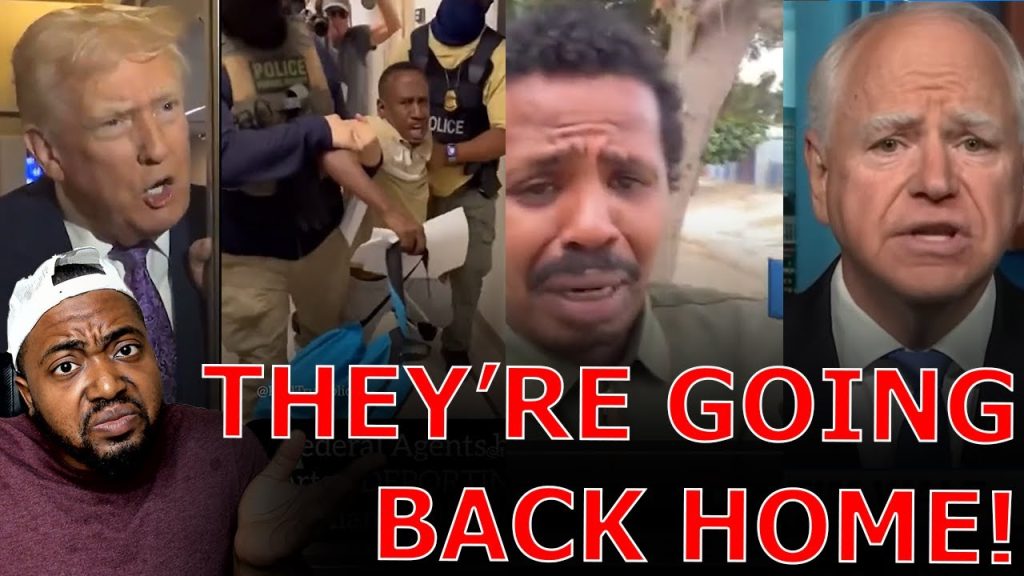 Somali’s BREAKDOWN IN TEARS Over BEING Deported As Tim Walz IMPLODES Over Trump Exposing Fraud!