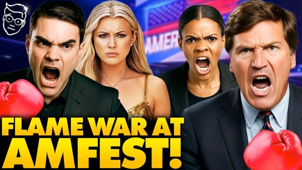 Ben Shapiro BRAWLS With Tucker LIVE On TPUSA Stage, Absolute Flamethrowers | Candace & Megyn Kelly…