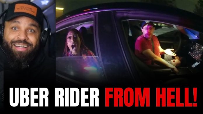 Uber ride went from normal to insane in seconds!