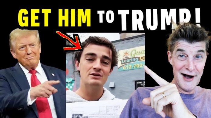 Brilliant Young Man Gets MOST IMPORTANT Message To Trump!