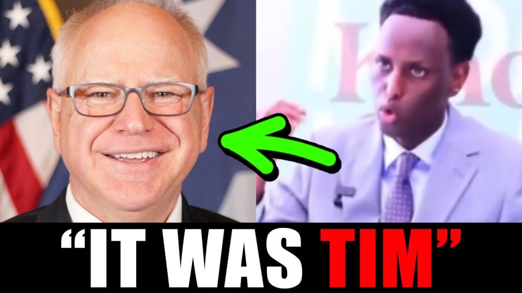 Somali leader IDENTIFIED Tim Walz specifically!!!!!!!!!
