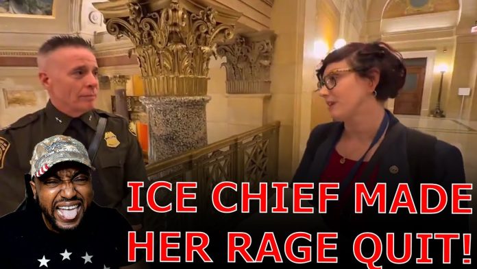 WOKE Democrat RAGE QUITS After Confronting ICE Chief And Getting HUMILIATED On Camera!