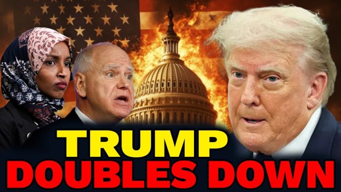 Trump ESCALATES Minnesota Fraud War With Tim Walz