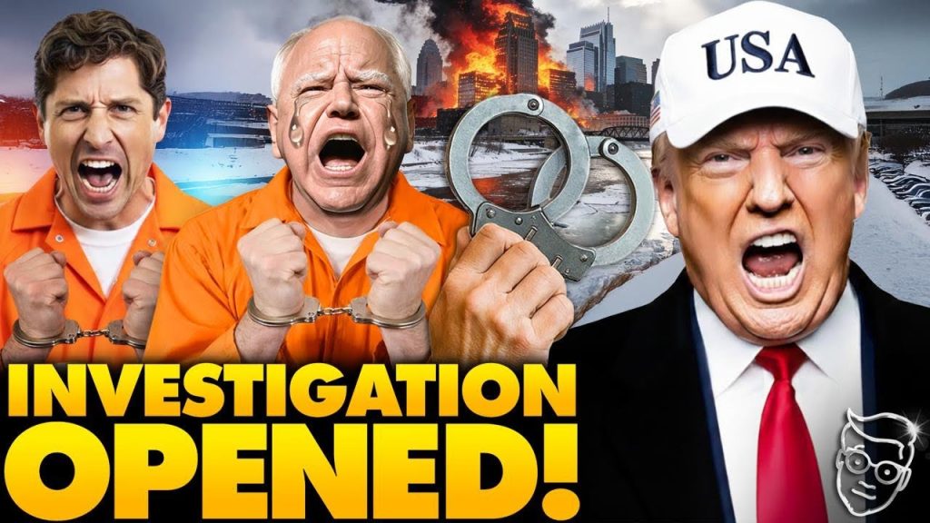 🚨Trump DOJ Investigating Tim Walz, Minneapolis Mayor for ‘CONSPIRACY’ Against ICE | ‘Handcuffs…’