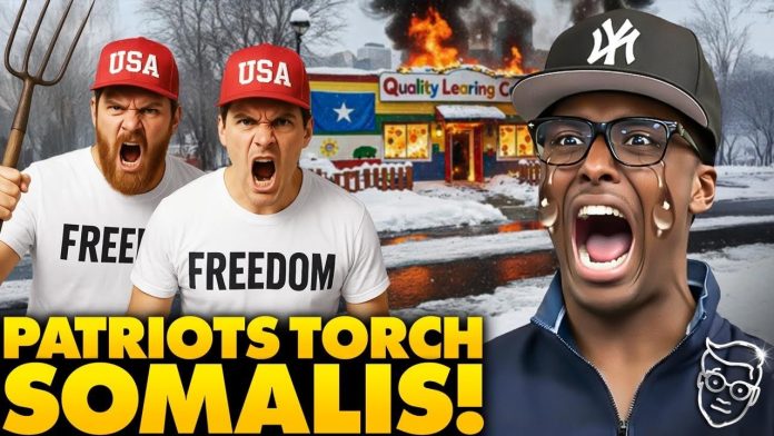 Pissed-Off Americans SWARM Somali Fraudsters at Their FAKE Daycares Across US | Somalis Run in SHAME