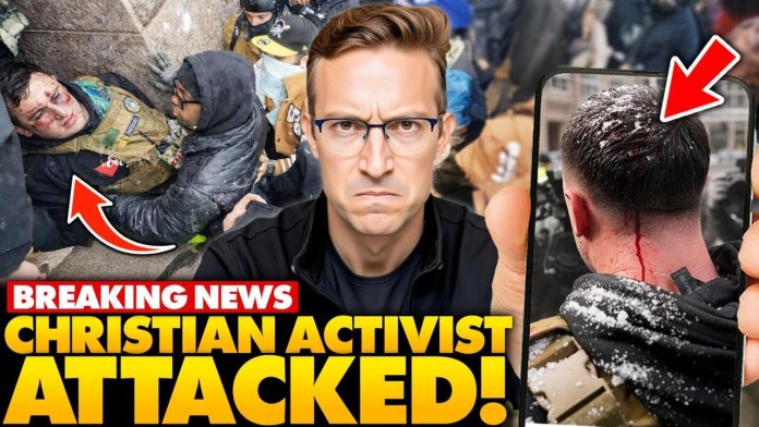 🚨Christian Activist STABBED By Muslim, Left-Wing Mob in Minnesota | Dragged Through Streets to Die…