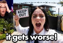 Reporter Investigates Billie Eilish Mansion, Finds MASSIVE Border Wall… Reporter Investigates Billie Eilish Mansion, Finds MASSIVE Border Wall…