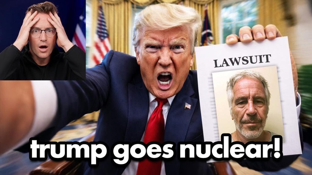 Trump Found the SMOKING GUN in the Epstein Files. Now He’s Suing For BILLIONS…
